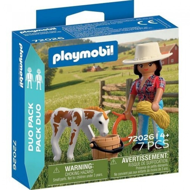 PLAYMOBIL DUO PACK ΑΝΑΒΑΤΡΙΑ ΚΑΙ ΠΟΥΛΑΡΙ