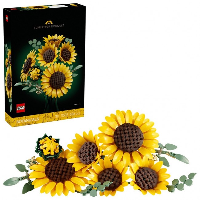 LEGO THE BOTANICAL COLLECTION SUNFLOWER BOUQUET LEGO THE BOTANICAL COLLECTION SUNFLOWER BOUQUET