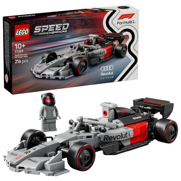 LEGO SPEED AUDI REVOLUT F1 TEAM R26 RACE CAR 77259