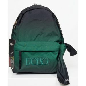 POLO ΣΑΚΙΔΙΟ ΠΛΑΤΗΣ  ORIGINAL SCARF GRADIENT BLACK/GREEN GRADIENT 2026 901162-8418