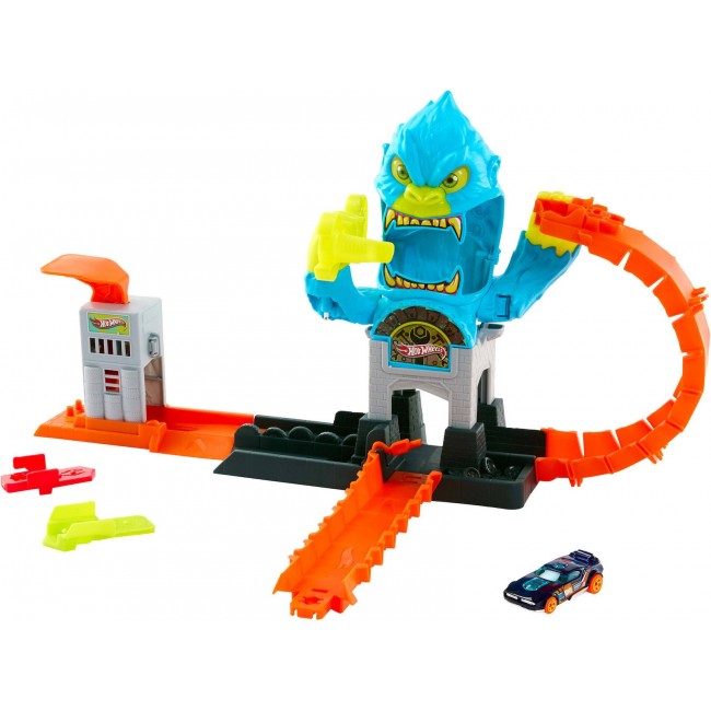 HOT WHEELS ΠΙΣΤΕΣ CITY ΜΕ ΘΗΡΙΑ GORILLA SLAM ATTACK (JHL92) HOT WHEELS ΠΙΣΤΕΣ CITY ΜΕ ΘΗΡΙΑ GORILLA SLAM ATTACK (JHL92)