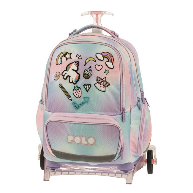 POLO ΣΑΚΙΔΙΟ TROLLEY BASE FREE FREELY UNICORN ΜΕ ΑΠΟΣΠΩΜΕΝΗ ΒΑΣΗ 2026 POLO ΣΑΚΙΔΙΟ TROLLEY BASE FREE FREELY UNICORN ΜΕ ΑΠΟΣΠΩΜΕΝΗ ΒΑΣΗ 2026
