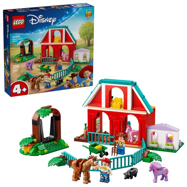 LEGO DISNEY AND PIXAR TOY STORY 5 ΡΑΝΤΣΟ ΑΛΟΓΩΝ ΤΟΥ ΜΠΛΕΙΖ (43304)