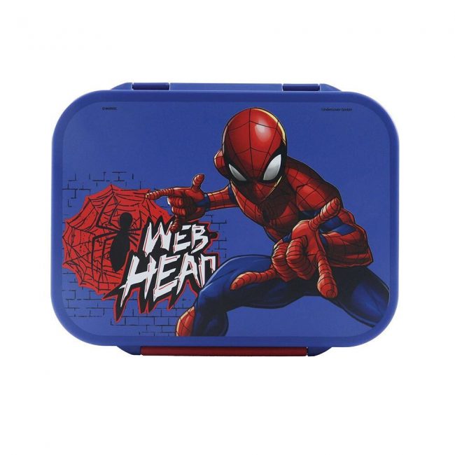 GIM ΔΟΧΕΙΟ ΦΑΓΗΤΟΥ 3ΧΩΡΩΝ SPIDERMAN GIM ΔΟΧΕΙΟ ΦΑΓΗΤΟΥ 3ΧΩΡΩΝ SPIDERMAN