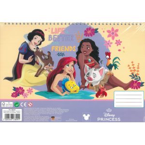 GIM ΜΠΛΟΚ ΖΩΓΡΑΦΙΚΗΣ 23X33 40Φ+STICKERS PRINCESS GIM ΜΠΛΟΚ ΖΩΓΡΑΦΙΚΗΣ 23X33 40Φ+STICKERS PRINCESS