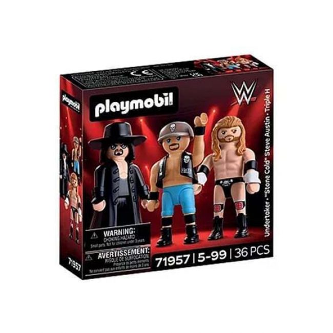 PLAYMOBIL WWE ΤΡΕΙΣ ΠΑΛΑΙΣΤΕΣ ΤΗΣ ATTITUDE ERA