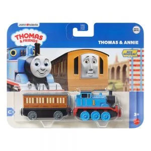 THOMAS + ANNIE DELUXE ΤΡΕΝΑΚΙΑ ΜΕ ΒΑΓΟΝΙ THOMAS + ANNIE DELUXE ΤΡΕΝΑΚΙΑ ΜΕ ΒΑΓΟΝΙ